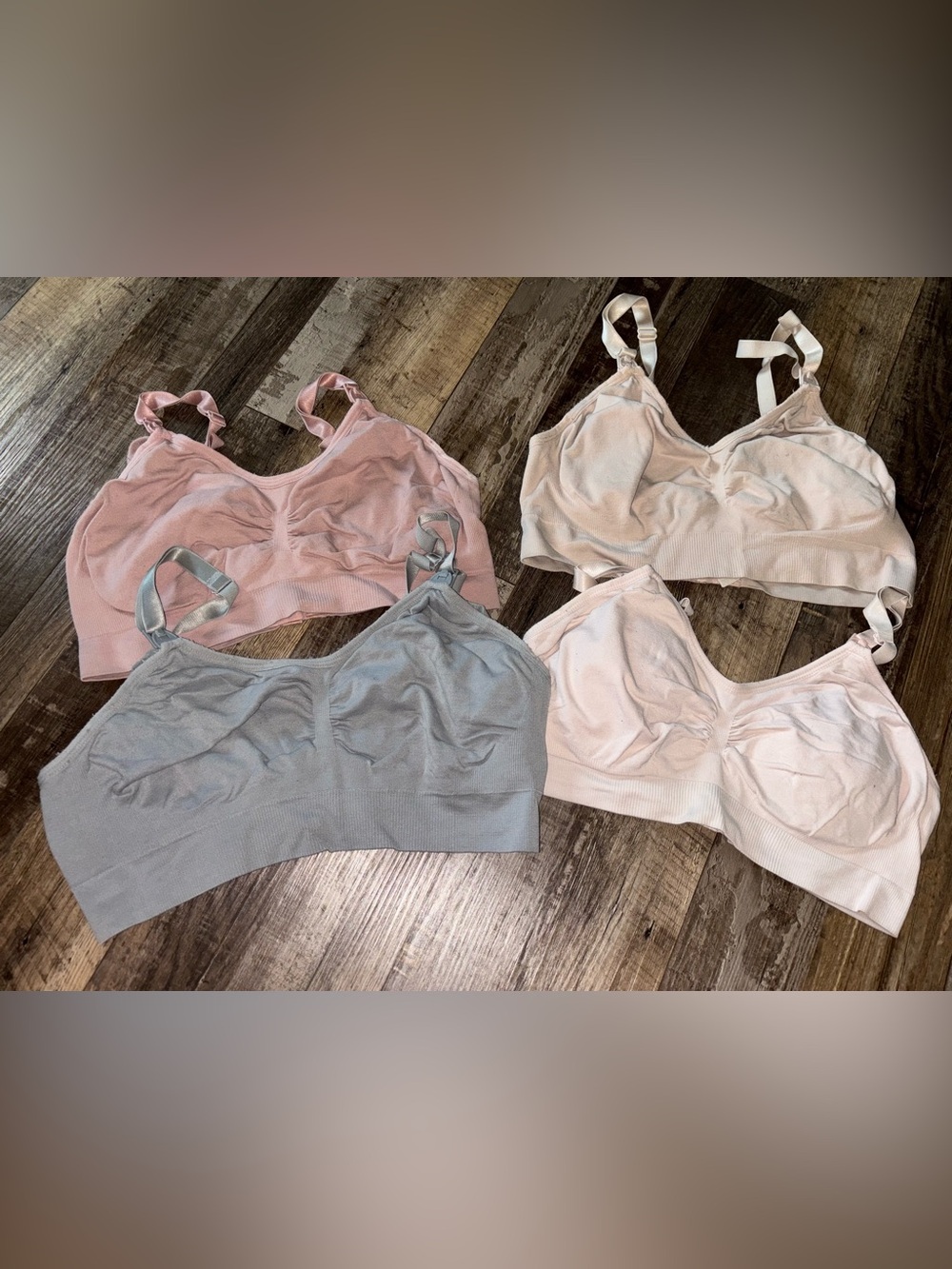 Nursing bra bundle size medium